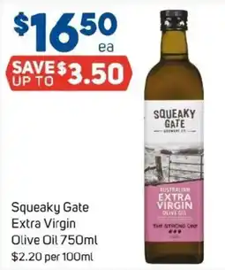 Foodland Squeaky gate extra virgin olive oil offer