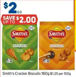 Foodland Smith's cracker biscuits offer
