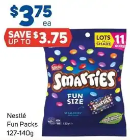 Foodland Nestlé fun packs offer