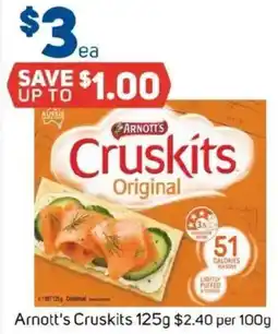 Foodland Arnott's cruskits offer