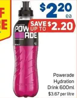 Foodland Powerade hydration drink offer