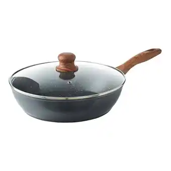 Smith+nobel woodlands 28cm aluminium saute pan with lid