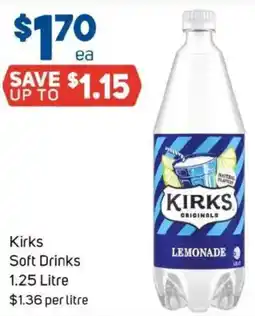 Foodland Kirks soft drinks offer