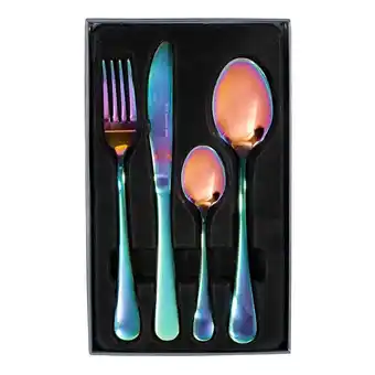 Harris Scarfe Smith+nobel arte & lille 24pc cutlery set shimmer offer
