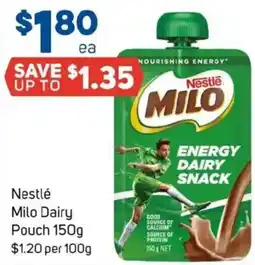 Foodland Nestlé milo dairy pouch offer