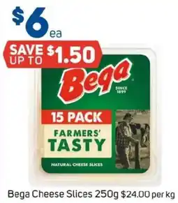 Foodland Bega cheese slices offer