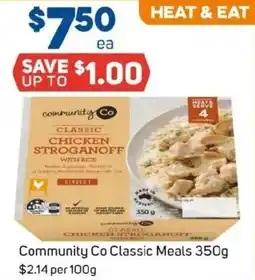 Foodland Community co classic meals offer