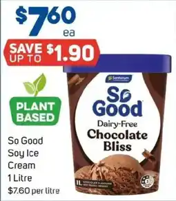 Foodland So good soy ice cream offer