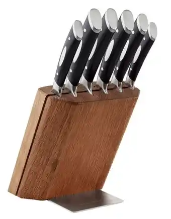 Harris Scarfe Scanpan 7pc classic oak knife block offer