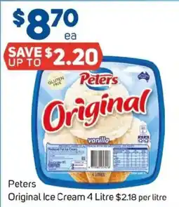 Foodland Peters original ice cream offer