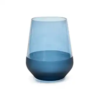Harris Scarfe Art craft matte 4pc glassware set tumbler blue offer