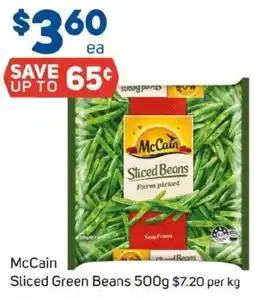 Foodland Mccain sliced green beans offer