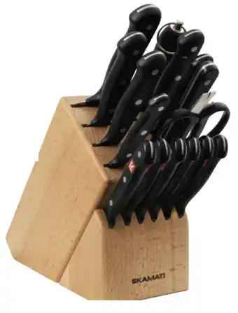 Harris Scarfe Kamati 16pc knife set offer