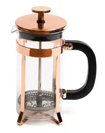 Harris Scarfe Coffee culture rose gold plunger 350ml offer