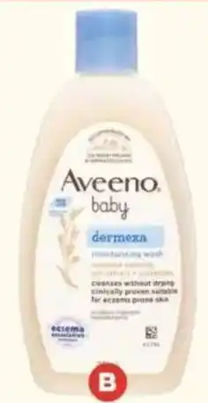 Foodland Aveeno baby dermexa moisturising wash offer