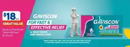 Foodland Gaviscon dual action tablets 48 pack offer