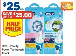 Foodland Oral b vitality power toothbrush 1 pack offer