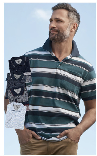 Harris Scarfe Bronson casual assorted short sleeve polos offer