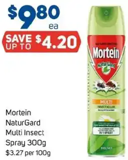 Foodland Mortein naturgard multi insect spray offer
