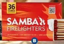 Foodland Samba Firelighters 36 Pack offer