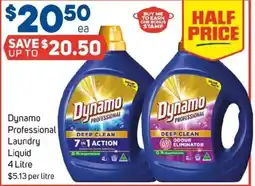 Foodland Dynamo professional laundry liquid offer