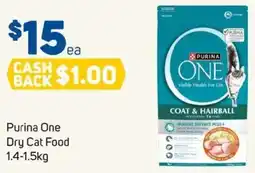 Foodland Purina one dry cat food offer