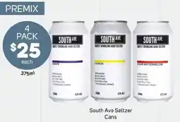 Foodland South ave seltzer cans offer