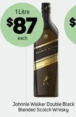 Foodland Johnnie walker double black blended scotch whisky offer