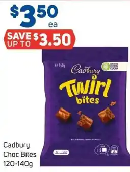 Foodland Cadbury choc bites offer