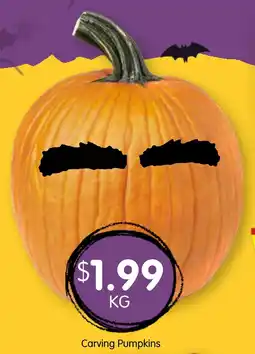 Spudshed Carving pumpkins offer