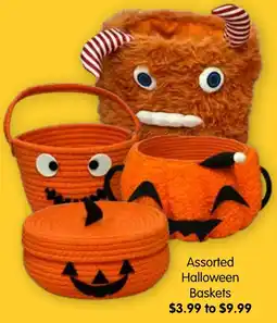 Spudshed Assorted halloween baskets offer