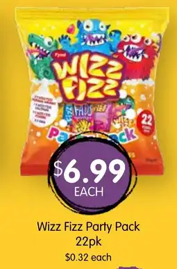 Spudshed Wizz fizz party pack 22pk offer