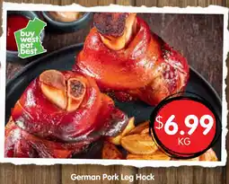 Spudshed German pork leg hock offer