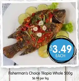 Spudshed Fisherman's choice tilapia whole offer