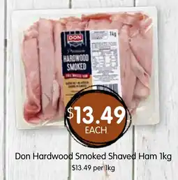 Spudshed Don hardwood smoked shaved ham offer
