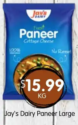 Spudshed Jay's dairy paneer large offer
