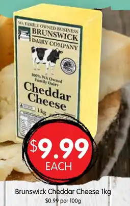 Spudshed Brunswick cheddar cheese offer