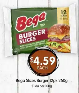 Spudshed Bega slices burger 12pk offer