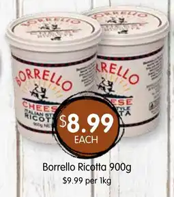 Spudshed Borrello ricotta offer