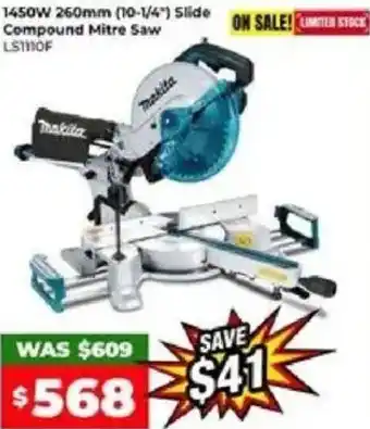 Sydney Tools Slide Compound Mitre Saw offer