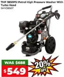 Sydney Tools Petrol High Pressure Washer With Turbo Head offer