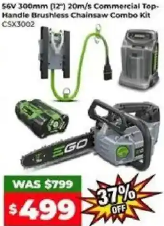 Sydney Tools Commercial Top- Handle Brushless Chainsaw Combo Kit offer