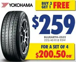 Bob Jane T-Marts YOKOHAMA Bluearth offer