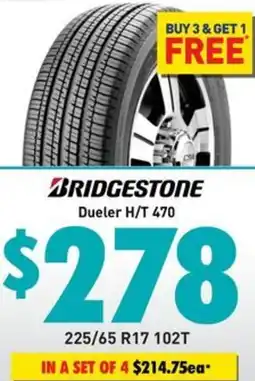 Bob Jane T-Marts BRIDGESTONE Dueler H/T offer