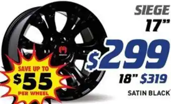 Bob Jane T-Marts Monster off road wheels SIEGE offer