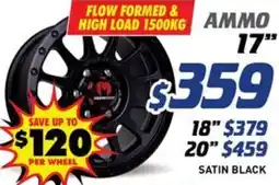 Bob Jane T-Marts Monster off road wheels AMMO offer