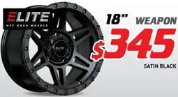 Bob Jane T-Marts Elite off road wheels weapon offer