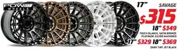 Bob Jane T-Marts Pdw wheels savage offer