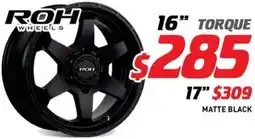 Bob Jane T-Marts ROH wheels Torque offer