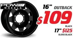 Bob Jane T-Marts PDW Wheels Outback offer